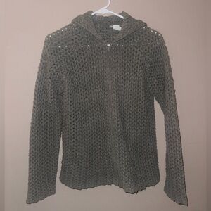 Frost, thick knit sweater